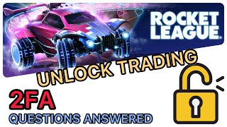 2FA Troubleshooting Guide  FAQs  Rocket League Two Factor Authentication [upl. by Suzzy]