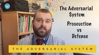 The Adversarial System  Legal Studies Crime [upl. by Naic]