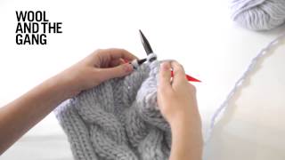 How To Knit Cables [upl. by Ardnikal871]