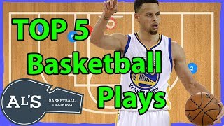 Top 5 Offensive Basketball Plays [upl. by Richter]