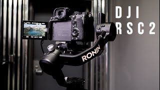 DJI RONIN RSC 2  Setup Unboxing Balancing [upl. by Tenaej328]