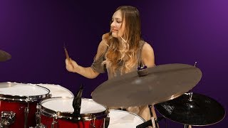 Slow Ride – Foghat  Mia Morris full version drum cover Nashville Drummer Musician Songwriter [upl. by Nalced]