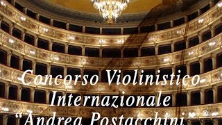 XXVI Concorso Violinistico Internazionale quotAndrea Postacchiniquot 25 maggio 2019 [upl. by Ytinav]