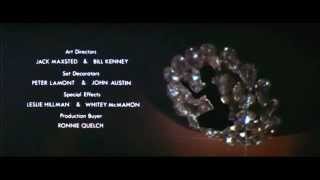 007 James Bond Diamonds Are Forever intro  Shirley Bassey [upl. by Enoed]