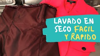 Lavado en seco de ropa desde tu casa [upl. by Tilda]