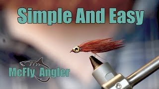 Simple Streamer  UNDERWATER Footage  Super easy for beginners  McFly Angler [upl. by Casimir]