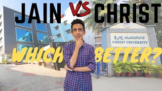 Jain University vs Christ University  Which is Better [upl. by Sivam]