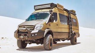 INSANE OFFROAD VAN CONVERSION  An INDEPTH Look At THE ULTIMATE CUSTOM CAMPERVAN ⛰️🚐 [upl. by Vanny244]