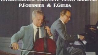 LVBeethoven Complete CelloSonatas  PFournier amp FGulda  1959 [upl. by Grimes]