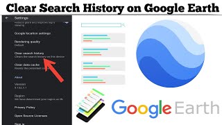 How to Clear Search History on Google Earth app  Techno Logic  2021 [upl. by Deryl134]