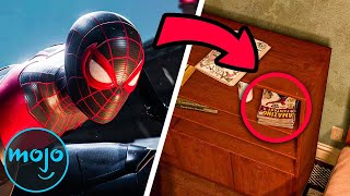 Top 10 Easter Eggs in SpiderMan Miles Morales [upl. by Mercy604]