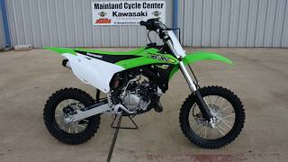 4349 2018 Kawasaki KX85 Overview and Review [upl. by Tabber]