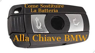 Come sostituire la batteria alla chiave BMW [upl. by Ciardap]