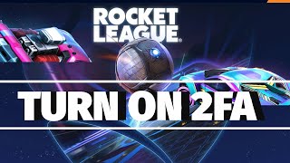 How do you Turn On 2FA in Rocket League [upl. by Arramat]