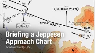 How to Brief a Jeppesen Approach Chart Boldmethod Live [upl. by Valida]