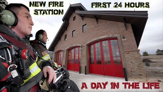 First 24 Hours in a New Fire Station  A Day in the Life [upl. by Barthel637]