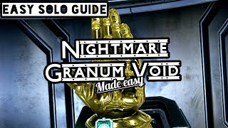 Best Builds for Nightmare Granum Void  Warframe Granum Void Guide [upl. by Sorvats]