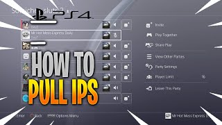 HOW YOU CAN PULL IPS ON PS4 amp XBOX ONE Educational Only do not do this [upl. by Jaunita]