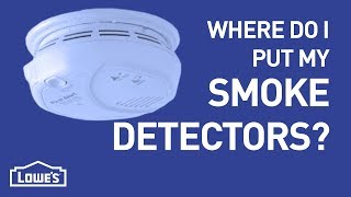 Where Do I Put My Smoke Detectors  DIY Basics [upl. by Esirehc]