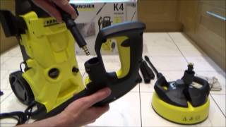 Complete Setup KARCHER K4 Premium Pressure Washer [upl. by Ekram799]