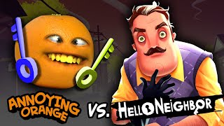 Annoying Orange vs Hello Neighbor Shocktober [upl. by Lianna]