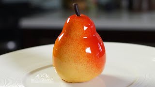 Williams Pear Shaped Dessert – Bruno Albouze [upl. by Bay663]