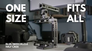 The Cage for Every Camera  CAMVATE Universal Adjustable Camera Cage [upl. by Olenolin]