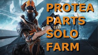 Warframe Solo Granum Void Protea Farm  Tips amp Drop Info In Description [upl. by Yensehc124]