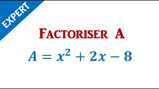 Factoriser une expression  Niveau EXPERT   3éme année collège  3APIC Biof [upl. by Lazaruk362]