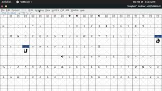 Fontforge Syllabary Tutorial for Conlangs [upl. by Enoj526]