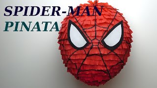 DIY SpiderMan Pinata Avengers [upl. by Elianore]