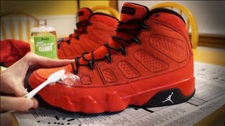 How to Clean and Restore Suede Jordans DIY Tutorial [upl. by Justinn]