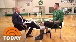 NBA Boston Celtics Player Gordon Hayward Opens Up About His Devastating Injury  TODAY [upl. by Annay136]