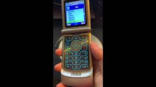 Motorola RAZR V3  Ringtones [upl. by Liew692]