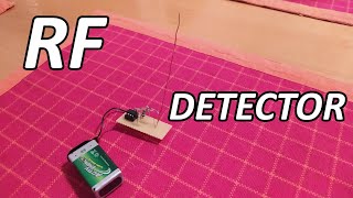 DIY RF Detector Step by Step build  Breadboard 3 [upl. by Latia]