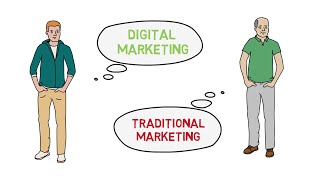 Digital Marketing vs Traditional Marketing  digiBigs [upl. by Georgina]