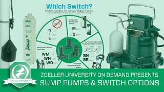 Zoeller Sump Pumps amp Switch Options Webinar [upl. by Aveneg]