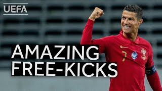 CRISTIANO RONALDO Best Freekicks [upl. by Goerke]