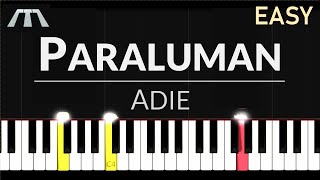 Paraluman Adie  EASY Piano Tutorial [upl. by Pascal]