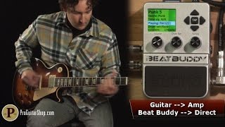 BeatBuddy Drum Machine Pedal [upl. by Anaujait631]