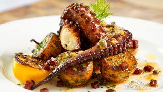 Grilled Spanish Octopus – Bruno Albouze [upl. by Nelle]