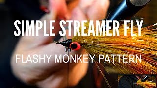 Fly Tying  A Quick Easy and Effective Streamer Pattern [upl. by Wolram489]