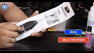 IKEA MILK FROTHER Review amp Battery Installation [upl. by Scholem472]