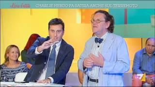 Daverio Satira di Charlie Hebdo è vergognosa [upl. by Florette]