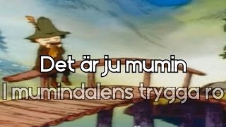 I Mumindalen Full Swedish Moomin theme  lyrics [upl. by Garap2]