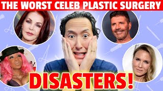 The 5 WORST Celebrity Plastic Surgery DISASTERS [upl. by Wimsatt67]