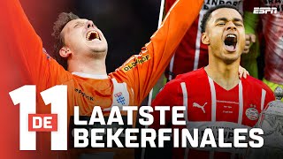 De 11 Laatste Bekerfinales 🏆 [upl. by Vergos]