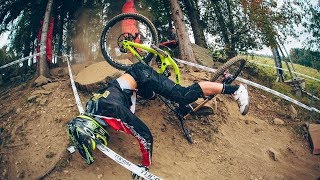 Crazy Insane Downhill Fails MTB Compilation [upl. by Anailuig509]