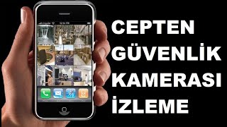 Güvenlik Kamerası Sistemini Cep Telefonundan İzleme Sabit İp Olmadan Güvenlik Kamerası Mobil İzleme [upl. by Lengel333]