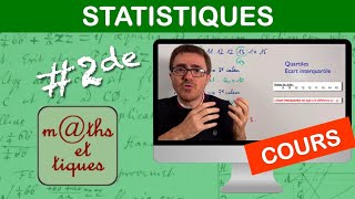 LE COURS  Statistiques  Seconde [upl. by Parrish]